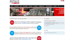 Desktop Screenshot of metalis-group.com